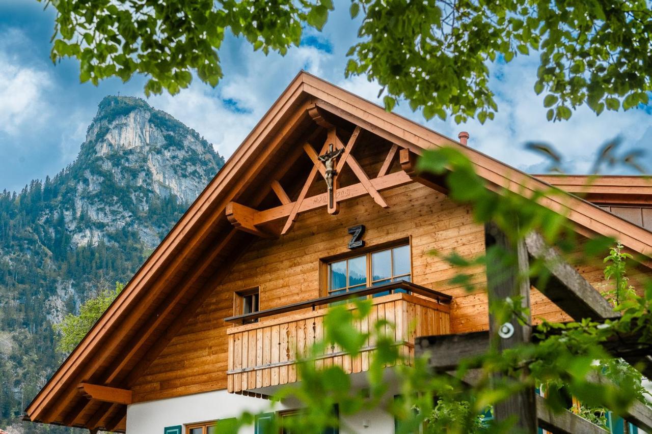 Ferienwohnungen Zober Am Muehlbach Oberammergau Dış mekan fotoğraf